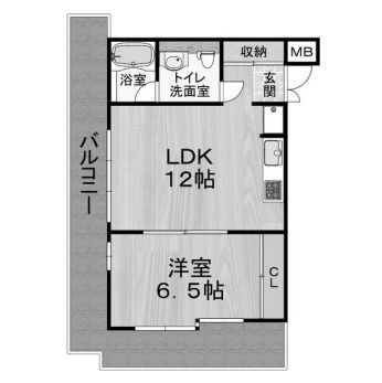 物件○○の間取り図