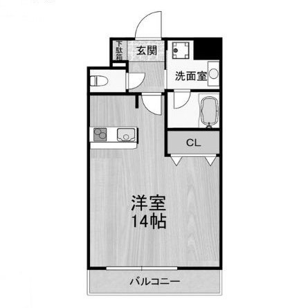 物件○○の間取り図