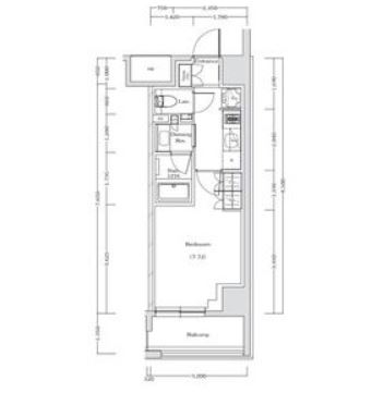 物件○○の間取り図