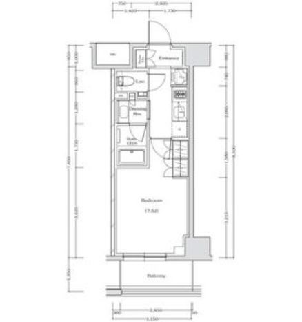 物件○○の間取り図