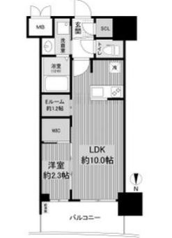 物件○○の間取り図