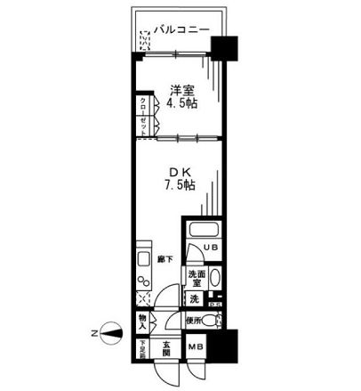 物件○○の間取り図