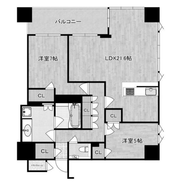 物件○○の間取り図