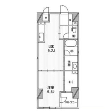 物件○○の間取り図