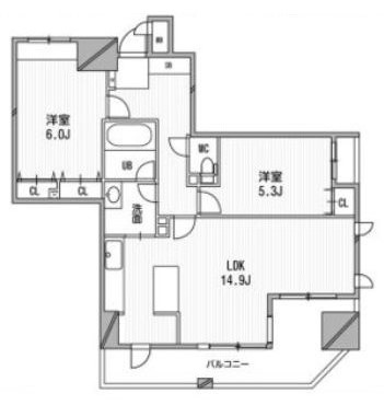 物件○○の間取り図