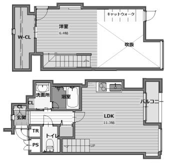 物件○○の間取り図