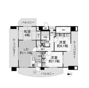 物件○○の間取り図