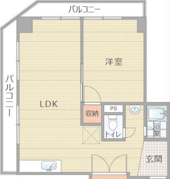 物件○○の間取り図