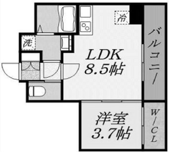 物件○○の間取り図