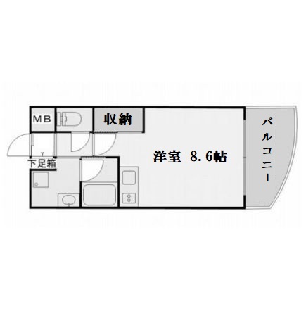 物件○○の間取り図