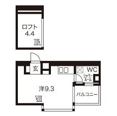 物件○○の間取り図