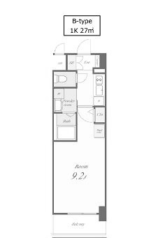 物件○○の間取り図