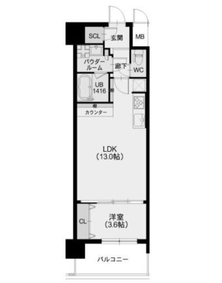 物件○○の間取り図