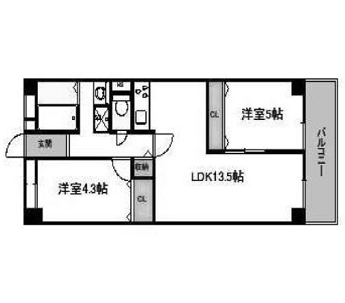 物件○○の間取り図