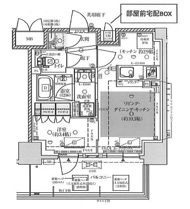 物件○○の間取り図