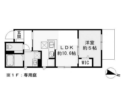 物件○○の間取り図