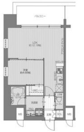 物件○○の間取り図