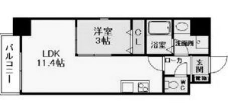 物件○○の間取り図