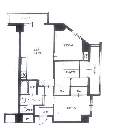 物件○○の間取り図