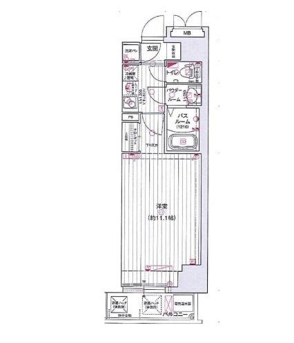 物件○○の間取り図