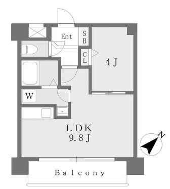 物件○○の間取り図