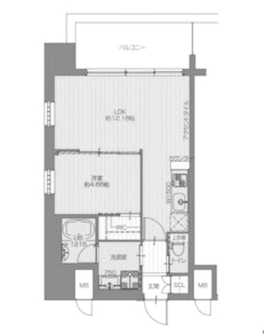 物件○○の間取り図