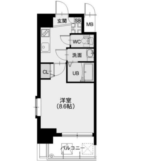 物件○○の間取り図