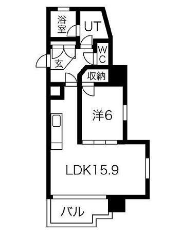 物件○○の間取り図