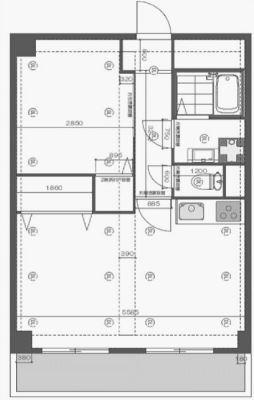 物件○○の間取り図