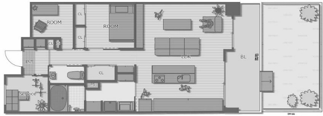 物件○○の間取り図