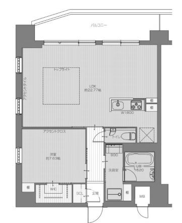 物件○○の間取り図