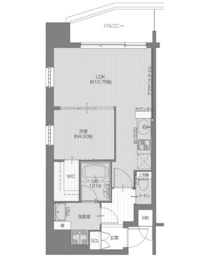 物件○○の間取り図