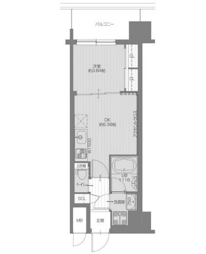 物件○○の間取り図