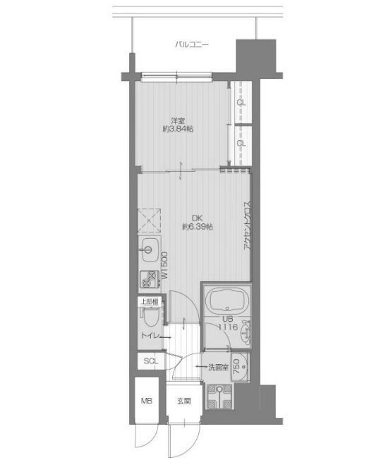 物件○○の間取り図