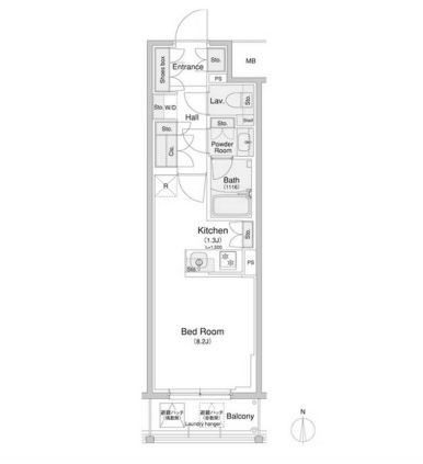 物件○○の間取り図