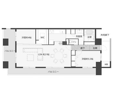 物件○○の間取り図