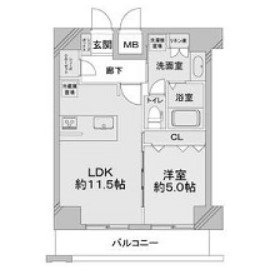 物件○○の間取り図