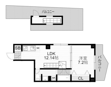 物件○○の間取り図