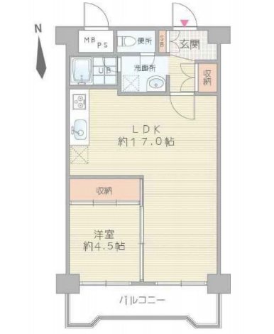 物件○○の間取り図