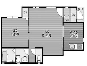 物件○○の間取り図