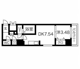 物件○○の間取り図