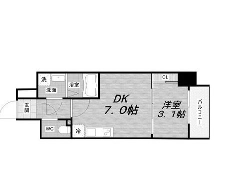 物件○○の間取り図