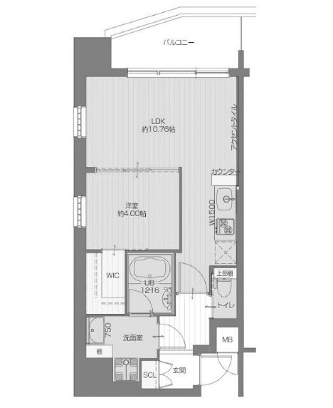 物件○○の間取り図