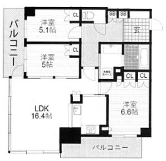 物件○○の間取り図