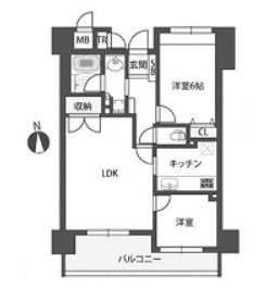 物件○○の間取り図