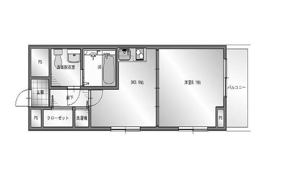 物件○○の間取り図