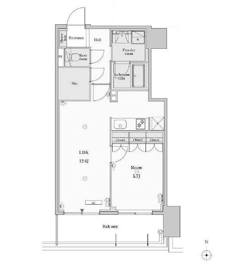 物件○○の間取り図