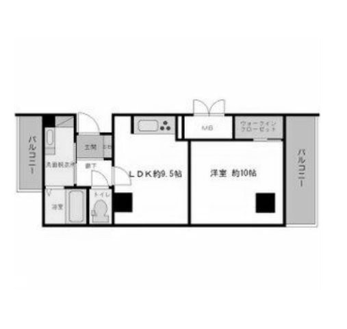 物件○○の間取り図