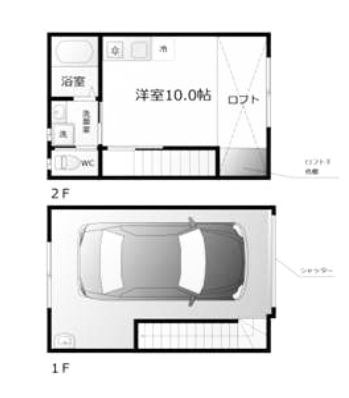 物件○○の間取り図