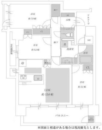 物件○○の間取り図